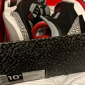 Jordan 3 black cement